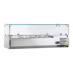 Prismafood Aufsatzvitrine 1200 Behälter: 3x1/3