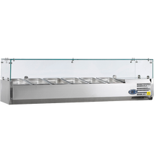 Prismafood Aufsatzvitrine 1500 Behälter: 6x1/3