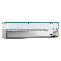 Prismafood Aufsatzvitrine 1600 Behälter: 7x1/3