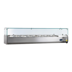 Prismafood Aufsatzvitrine 1800 Behälter: 8x1/3