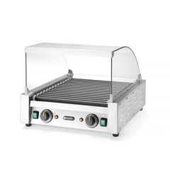 Hendi Glasabdeckung für Rollengrill, Für Rollengrill - 7 Rollen (268506), 470x325x(H)240mm