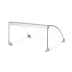 Hendi Glasabdeckung für Rollengrill, Für Rollengrill - 9 Rollen (268605), 470x401x(H)250mm