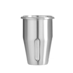Hendi Edelstahlbecher für Milchshake-Mixer - Design by Bronwasser, 0,5L, ⌀113x(H)160mm