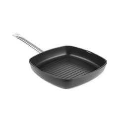Hendi Grillpfanne mit gerillter Bratfläche Titanium Professional, 550x290x(H)55mm