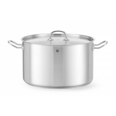 Hendi Kochtopf, mittel - mit Deckel, Kitchen Line, 15L, ⌀320x(H)190mm