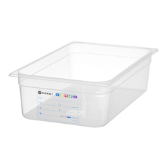 Hendi Gastronorm-Behälter 1/1, GN 1/1, 21L, Transparent, 530x325x(H)150mm