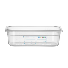 Hendi Gastronorm-Behälter 1/3, GN 1/3, 4L, Transparent, 325x176x(H)100mm