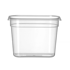 Hendi Gastronorm-Behälter 1/4, Profi Line, GN 1/4, 5,5L, Transparent, 265x162x(H)200mm