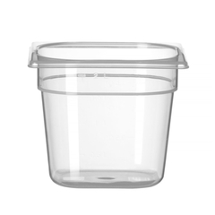 Hendi Gastronorm-Behälter 1/6, Profi Line, GN 1/6, 2,4L, Transparent, 176x162x(H)150mm