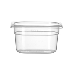 Hendi Gastronorm-Behälter 1/9, Profi Line, 1,0, GN 1/9, 1L, Transparent, 176x108x(H)100mm