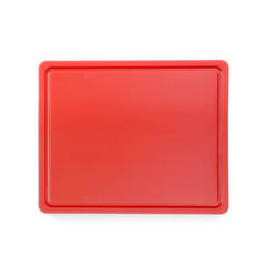 Hendi Schneidbretter HACCP Gastronorm 1/2, GN 1/2, Rot, 325x265mm
