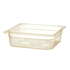 Hendi Gastronorm-Behälter 1/2, hochtemperaturbeständig, GN 1/2, 6,1L, Transparent, 325x265x(H)100mm