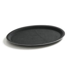 Hendi Serviertablett rutschfest, oval, 200x265mm