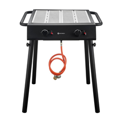 Hendi Gasgrill Xantos Black, Schwarz, 9,5kW, 770x710x(H)870mm