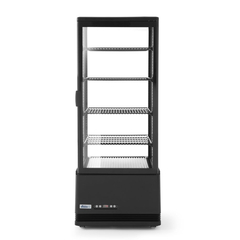 Arktic Aufsatz-Kühlvitrine 98 Liter, Schwarz, 230V/210W, 444x397x(H)1100mm