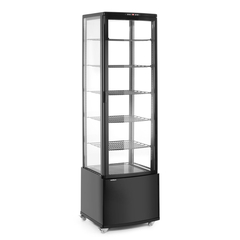 Arktic Kühlvitrine 270 Liter, Schwarz, 230V/290W, 556x526x(H)1913mm