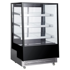 Arktic Kühlvitrine mit 3 geneigten Regalen, 500L, 230V/490W, 900x833x(H)1460mm