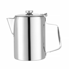 Hendi Kaffee-/Teekanne mit Klappdeckel, 1,4L, ⌀126x(H)185mm