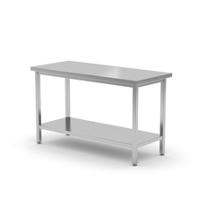 Hendi Zentraler Arbeitstisch – verschraubt, Profi Line, 1400x700x(H)850mm