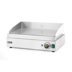 Hendi Grillplatte, Profi Line, glatte Ausführung, 230V/2400W, 527x404x(H)233mm