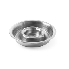 Hendi Aschenbecher mit Rinne, ⌀160x(H)30mm