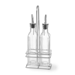 Hendi Menage Essig und Öl, 2x0,237L, 0,47L, 115x60x(H)325mm