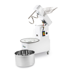 Hendi Spiralmixer mit aufklappbarem Kopf und abnehmbarer Schüssel, 35 kg/h, 10L, 230V/370W, 380x590x(H)575mm