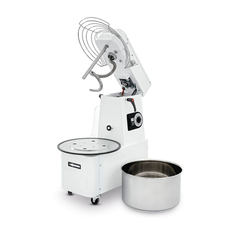 Hendi Spiralmischer mit steigendem Kopf und herausnehmbarer Schüssel, 56 kg/h, 22L, 400V/750W, 400x672x(H)730mm