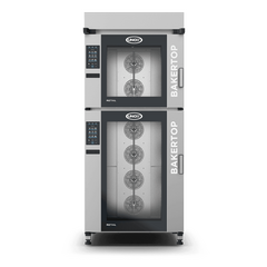 UNOX BAKERTOP RETAIL XETC-18EU-YPRMA – Professioneller Ladenbackofen für Supermarkt-Bäckereien, Türöffnung Rechts, Türöffnung: Rechts