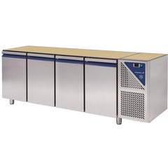 Prismafood Kühltisch 4 Türen Kapazität: 816 lt Temperatur: 0°C/+10°C