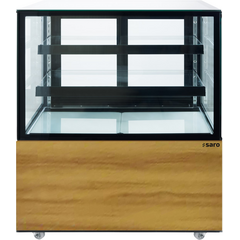 SARO Kuchenvitrine mit Holzdekor, 300 Liter MAXIME