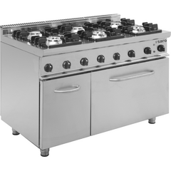 SARO Gasherd mit Elektrobackofen E7/KUPG6LE