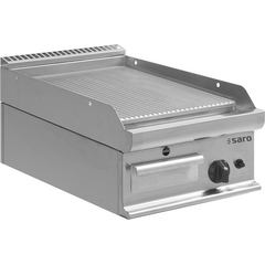SARO Gas-Griddleplatte Tisch E7/KTG1BBR