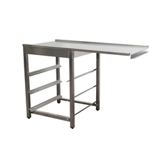 SARO Ablauftisch für Spülmaschine rechts 1200mm