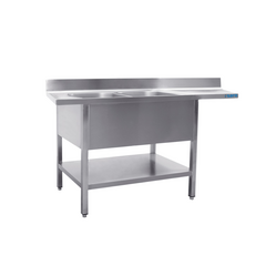 SARO Spülcenter 2 Becken, links - B 1800 x T 700