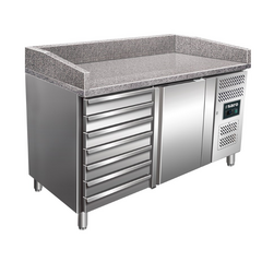 SARO Pizzatisch mit Schubladen MARGA PZ 1610 TN