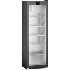 Liebherr MRFvg 4011 Getränkekühlschrank mit Glastür und LED, Türart : Glastür, Farbe: Schwarz, Modell: MRFvg 4011