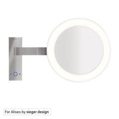 Aliseo LED Moon Dance Kosmetikspiegel mit Schwenkarm, Ausführung: Direktanschluss, Variante: Schwenkarm