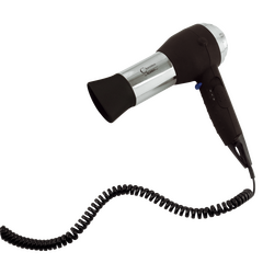 Aliseo Hotel Haartrockner Chromo, Ausführung: mit EU-Stecker, Wandhalterung: Ohne Wandhalterung