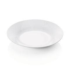 Essentials Teller Set, tief, Ø 23 cm, Set á 12 Stück, Porzellan