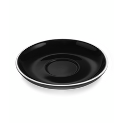 Was Germany Doppiountertasse Set ITALIA BLACK, für 4998 018, Set á 6 Stück, Porzellan