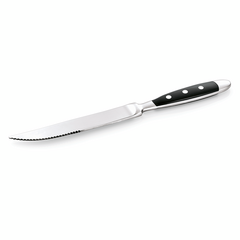 Was Germany Steakmesser Set BISTRO, 21,5 cm, mit Kunststoffgriff, Set á 12 Stück, Chromstahl 18/0