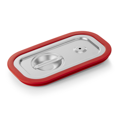 Was Germany GN Transportdeckel GN SELECT 1/4, Silikondichtung, Chromnickelstahl 18/8