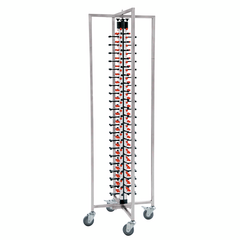 Was Germany Tellerstapelsystem für 84 Teller, 65 x 59 x 188 cm, Aluminium, Stahl, ABS Kunststoff