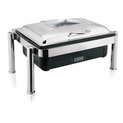 Was Germany Elektro Chafing Dish GN 1/1, 67 x 46 x 37,5 cm, Polypropylen, Chromnickelstahl