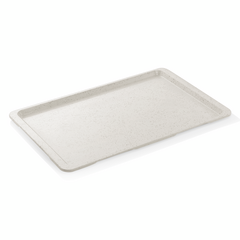 Was Germany EN Tablett TRAY 96, 53 x 37 cm, granitgrau, Polyesterfaserstoff
