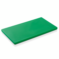 Was Germany HACCP Schneidbrett HACCP CHOPPING BOARDS, 50 x 30 x 2 cm, grün, Polyethylen