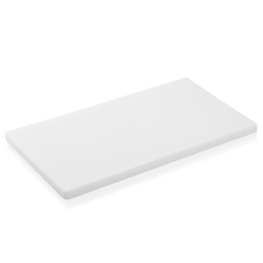 Was Germany HACCP Schneidbrett HACCP CHOPPING BOARDS, 60 x 40 x 2 cm, weiß, Polyethylen