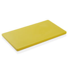 Was Germany HACCP Schneidbrett HACCP CHOPPING BOARDS, 60 x 40 x 2 cm, gelb, Polyethylen