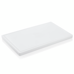 Was Germany Schneidbrett mit Saftrille, 60 x 40 x 3 cm, Polyethylen